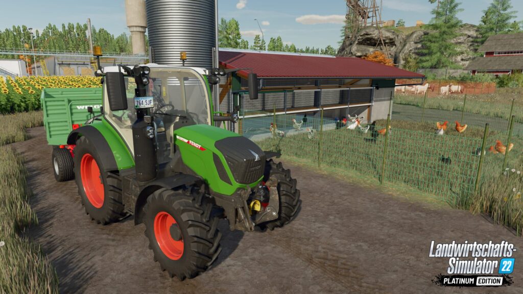 Landwirtschafts-Simulator 22 Platinum Edition - 20.000 Bäume und viele neue  Maschinen - Moderner Landwirt