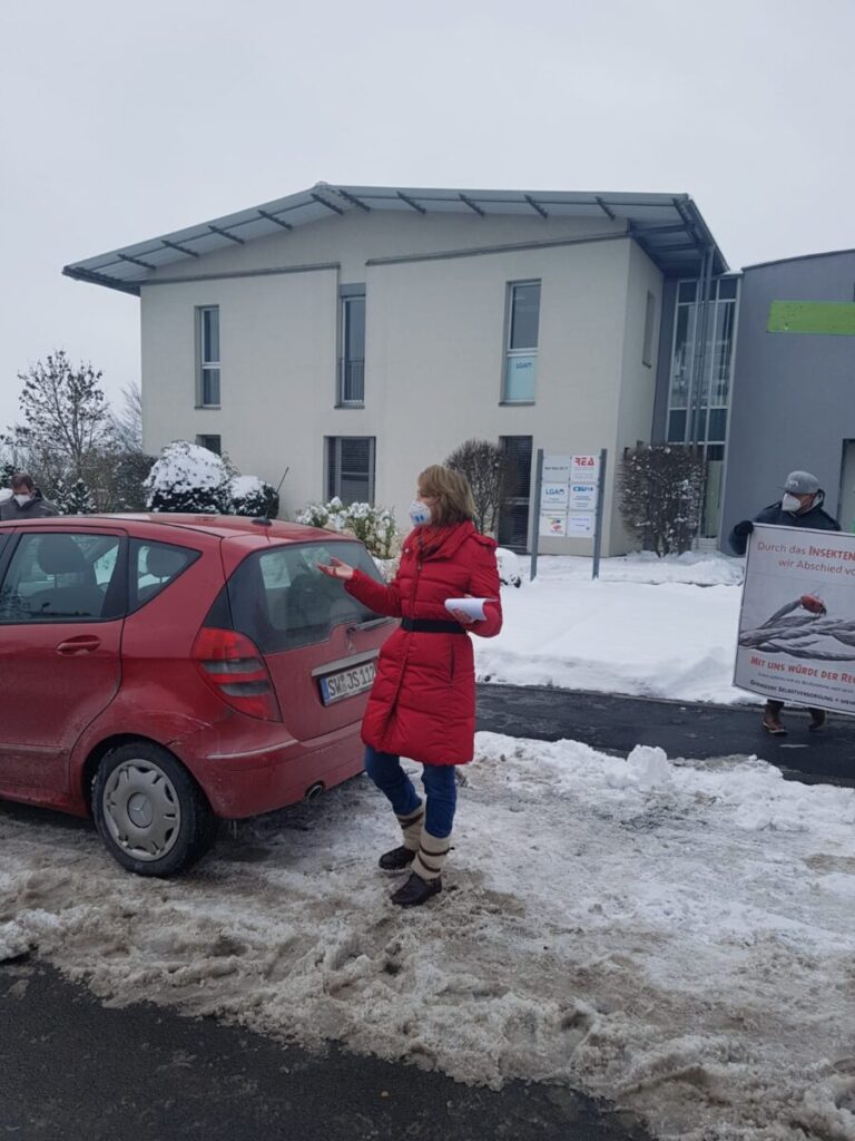 Gemeinsamer Aktionstag der landwirtschaftlichen Verbände am 9. Februar 2021 in Ochsenfurt 21 Ochsenfurt 09.02 7 1 21