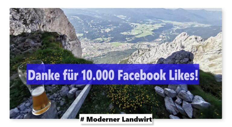 Danke für 10.000 Facebook Likes!
