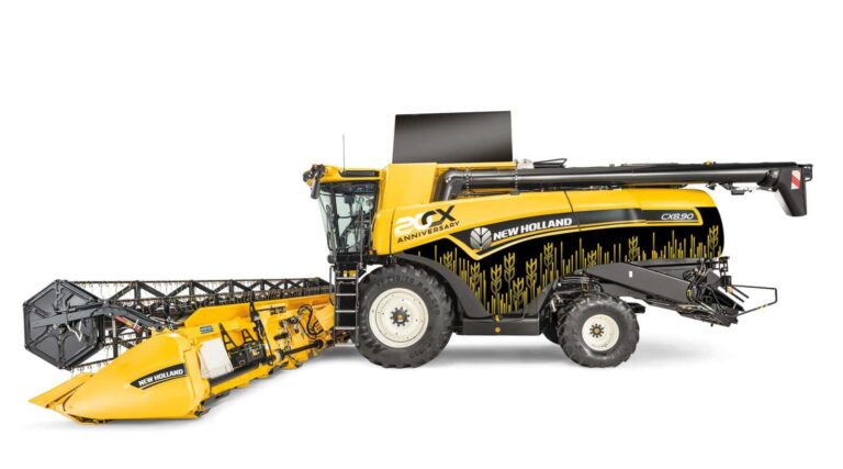 New Holland feiert 20-jähriges Jubiläum der CX Flaggschiff-Mähdrescher