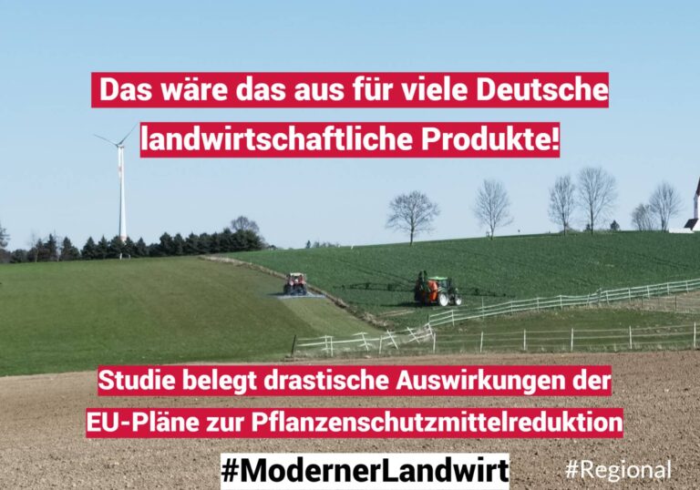 Das wäre das aus für viele Deutsche landwirtschaftliche Produkte! – Studie belegt drastische Auswirkungen der EU-Pläne zur Pflanzenschutzmittelreduktion