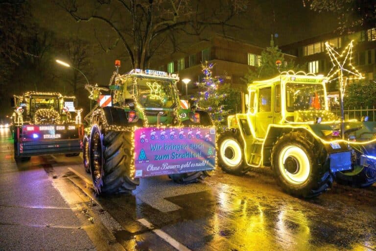 Trotzt Bundesweiter Bauernproteste – WIR BRINGEN EUCH ZUM STRAHLEN am UKSH Lübeck findet wie geplant statt