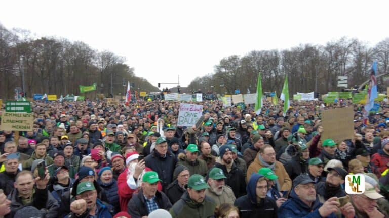 Proteste der Bauern gehen in ganz Deutschland weiter