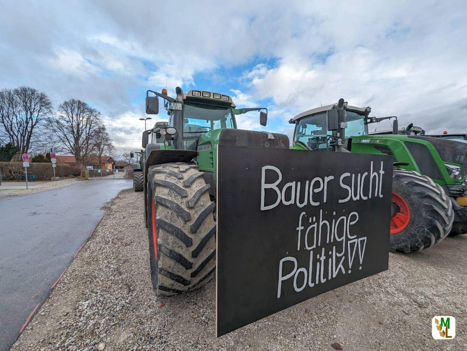 Demo Erding 04 01 2024 Schild Banner S 45 1