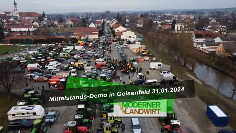 Mittelstands-Demo in Geisenfeld